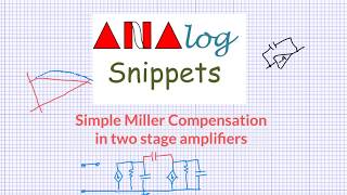 17 Intuitive understanding of simple Miller compensation [upl. by Korwun]