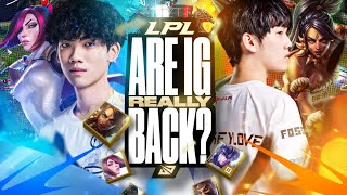 TOP TEAM LPL DRAFTS ARE OUT OF CONTROL  TES VS IG  CAEDREL [upl. by Dlanger]