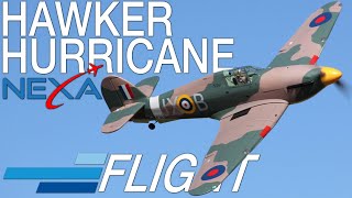 Flying the Nexa Hawker Hurricane 63quot ARF  Motion RC [upl. by Giarc]