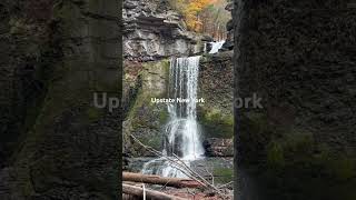 Amazing waterfall in Upstate New York Amazing colors and peaceful [upl. by Faunie856]