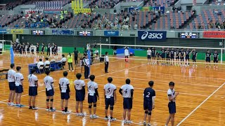 JOC中学バレー2023 静岡vs岐阜 1set 決勝トーナメント1回戦 [upl. by Eelik]