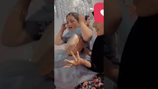 Cute little girl singing bride ruksati song  Emotional wedding song [upl. by Atims397]