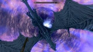 Skyrim  Reach Alduins portal to Sovngarde Final Boss Fight Walkthrough Part 2 [upl. by Alrrats94]