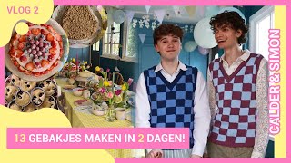 13 High Tea gebakjes bakken in 2 dagen als dat maar goed komt [upl. by Odranoel]