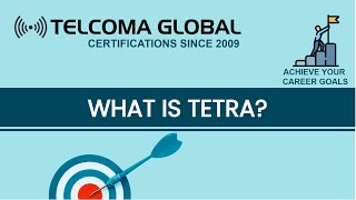 What is TETRA Technology Terrestrial Trunked Radio by TELCOMA Global [upl. by Ecital317]