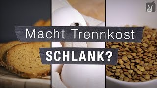 Gesundheit Macht Trennkost schlank [upl. by Akere]