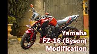 2012 Yamaha Byson FZ16 Modification [upl. by Rilda]