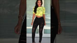 Womens ripped jeans  Ladies outting jeans  Super skinny ripped jeans womens fashion ladies [upl. by Ayote]