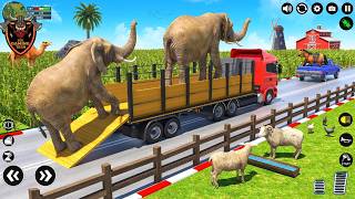 USA Animal Cargo Truck Game 3d  Farm Animal Truck Driving  US Animal Truck Simulator  Euro Truck [upl. by Sparhawk]