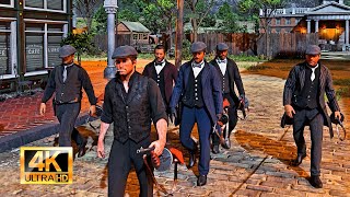 Red Dead Redemption 2  Brutal Mafia killing in Wild West Vol15 4K [upl. by Lian]