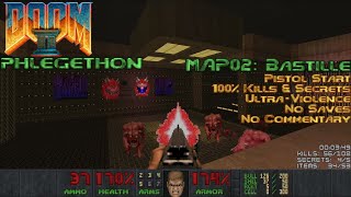 Doom 2 Phlegethon  MAP02 Bastille [upl. by Bard]