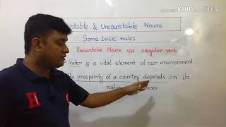 Countable amp Uncountable Nouns ভাষা বাংলা [upl. by Einor]