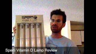 Sperti Vitamin D Lamp Review [upl. by Schoenberg340]