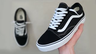 HOW TO LACE VANS OLD SKOOLS 👟🔥 [upl. by Rozamond]