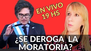 Noticias Jubilados Esta semana avanza la derogación de la moratoria [upl. by Thirion96]