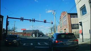 Driving in the Capital District of New York  Rensselaer Watervliet Guilderland New Salem [upl. by Eiramit]