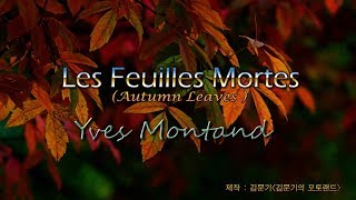 Yves Montand  Les Feuilles Mortes  Autumn Leaves [upl. by Aidnahs]