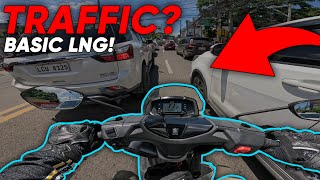 Burgman Street 125 Traffic Ride in Davao City Bisaya Vlog [upl. by Quickman]