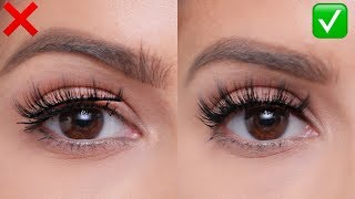 FALSE LASHES Dos and Donts  For Beginners [upl. by Borchert]