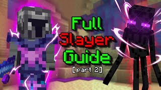 Full Enderman Slayer Guide  Slayer Guide Part 2  Hypixel Skyblock [upl. by Aylad]