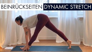 Yoga Beinrückseiten dehnen amp Vorbeugen zügiger Flow  25 Minuten [upl. by Noj]