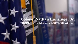 Colonel Nathan Hunsinger Jr Veteran and Military Services Center [upl. by Kolnick]