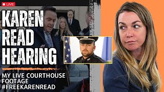 Karen Read PreTrial Hearing  152024  Live Courthouse Footage amp Recap  Boots On The Ground [upl. by Norat]