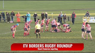 ITV BORDERS RUGBY ROUNDUP  PEEBLES v NEWTON STEWART amp GALA v MELROSE  15124 [upl. by Ndnarb245]