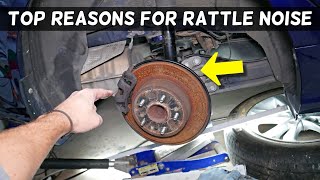 WHAT CAUSES RATTLE NOISE ON REAR SUSPENSION OF YOUR CAR [upl. by Relyuhcs]