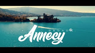 Annecy vue den haut  4K  Lac dAnnecy [upl. by Aenal842]