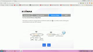 Edimax router setup to range extender in few simple steps [upl. by Chambers]