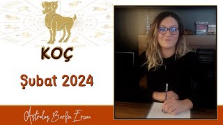 Koç Burcu  Şubat 2024  Astrolog Berfin Ercan  Astroloji Burçlar Aylık ve Haftalık Burç Yorum [upl. by Ecyor]