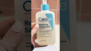 CeraVe SA Cleanser Salicylic Acid amp Hyaluronic Acid  FragranceFree  8oz shorts [upl. by Tzong]