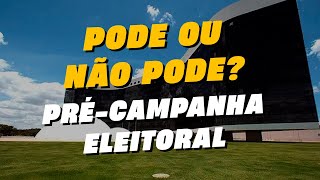 Você sabe o que pode ou não pode fazer na précampanha [upl. by Norvin717]