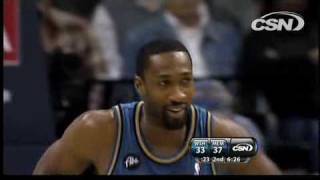 Gilbert Arenas pulls out his guns [upl. by Jola]