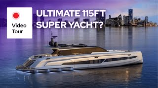 Ultimate 115ft Super Yacht Vanquish VQ115  Mind Blowing [upl. by Lesde]