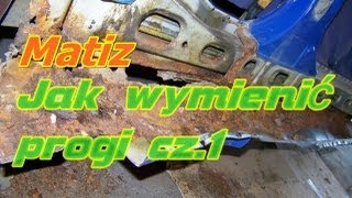 Jak wymienić progi cz12 [upl. by Oynotna]