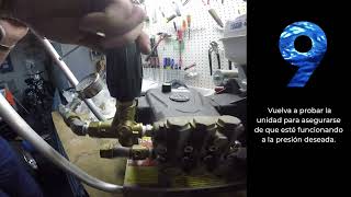 HOW TO ADJUST AND PROPERLY SET A VRT 3 UNLOADER VALVE [upl. by Sinegra]