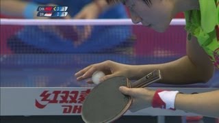 Full Replay  Ding CHN v Feng SIN Table Tennis Singles SemiFinal  London 2012 Olympics [upl. by Fevre]