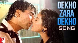 Dekho Zara Dekho Song  Yeh Dillagi  Akshay Kumar Kajol  Lata Mangeshkar  Kumar Sanu  Sameer [upl. by Duval]