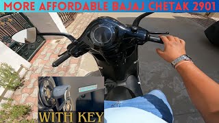 2024 Bajaj Chetak 2901 Ride Review  Same 29 kWh battery as Urbane Model but with less price [upl. by Noiroc268]