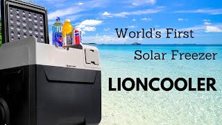 World’s 1st Portable Solar Freezer LiONCooler [upl. by Fesuoy126]