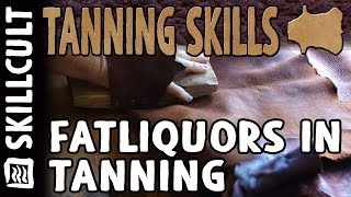 Tanning Skills Natural Fatliquor Emulsions For Conditioning Tanned Leather [upl. by Aisyle703]