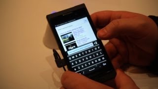 BlackBerry 10 Walkthrough  CES 2013 [upl. by Assennej201]