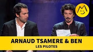 Arnaud Tsamere amp Ben  Les Pilotes Sketch [upl. by Innes849]