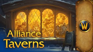 Alliance Taverns  Music amp Ambience  World of Warcraft [upl. by Eeznyl]