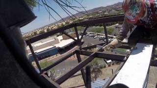 Ironworkers 433 Las Vegas topping out 7182014 [upl. by Jeffry]