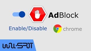 How To EnableDisable Adblock On Google Chrome Browser [upl. by Shina]