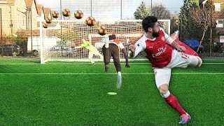 OLIVIER GIROUD SCORPION KICK CHALLENGE [upl. by Hilary100]