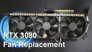 Replacing the stock fans on my RTX 3080 [upl. by Annay]